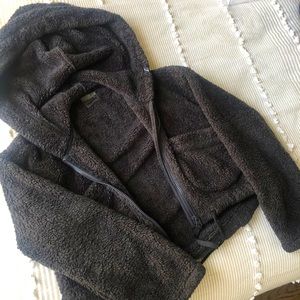 Gymshark Cropped Sherpa Jacket